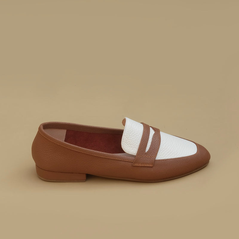The Penny Loafer in Cognac