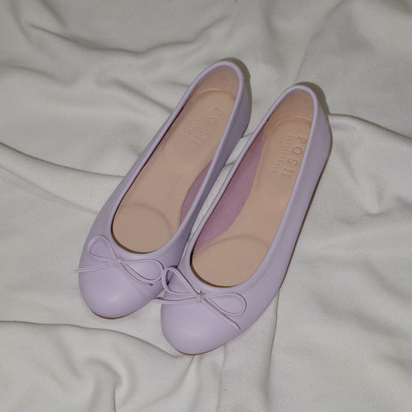Prima in Lilac Leather (On-hand) – Posh Pocket Shoes