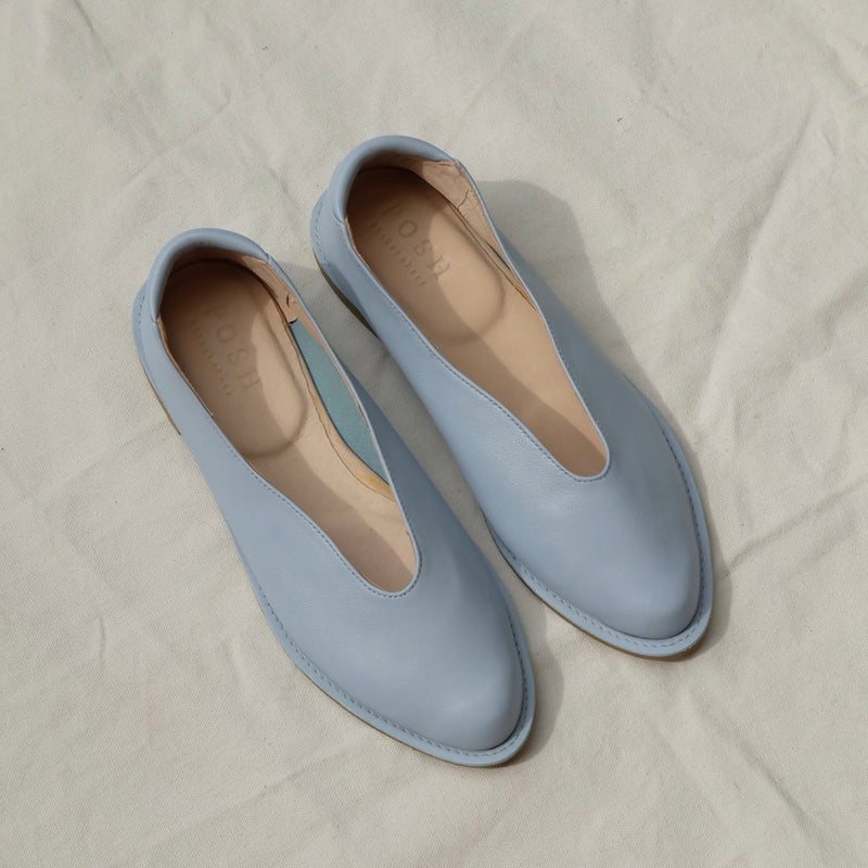 New Day in Cornflower Blue Leather (Pre-Order)