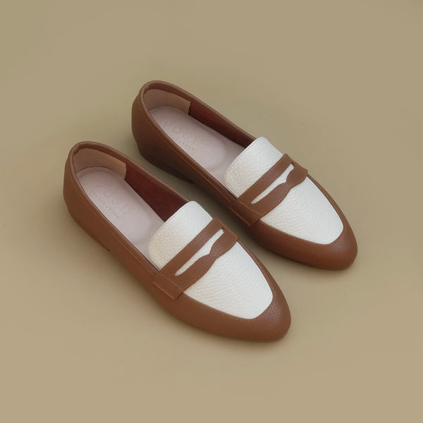 The Penny Loafer in Cognac – Posh Pocket Shoes1