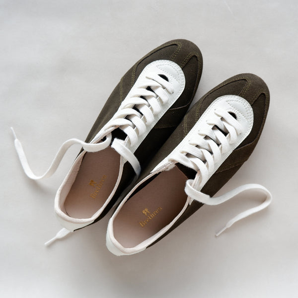 The Brethren Trainer in Pewter Green (Pre-Order)