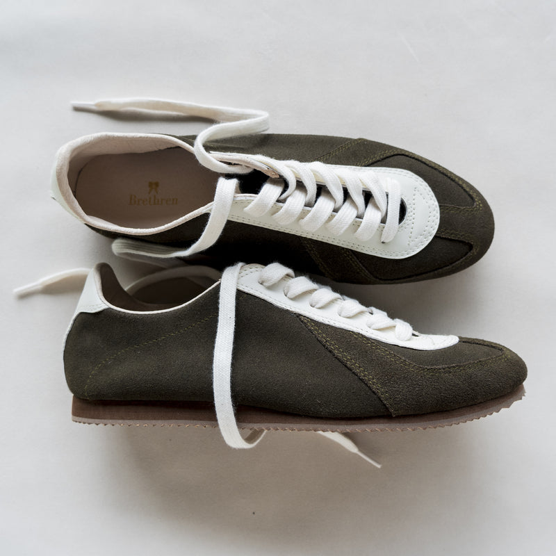 The Brethren Trainer in Pewter Green (Pre-Order)