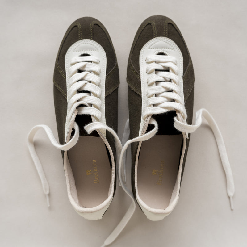 The Brethren Trainer in Pewter Green (Pre-Order)