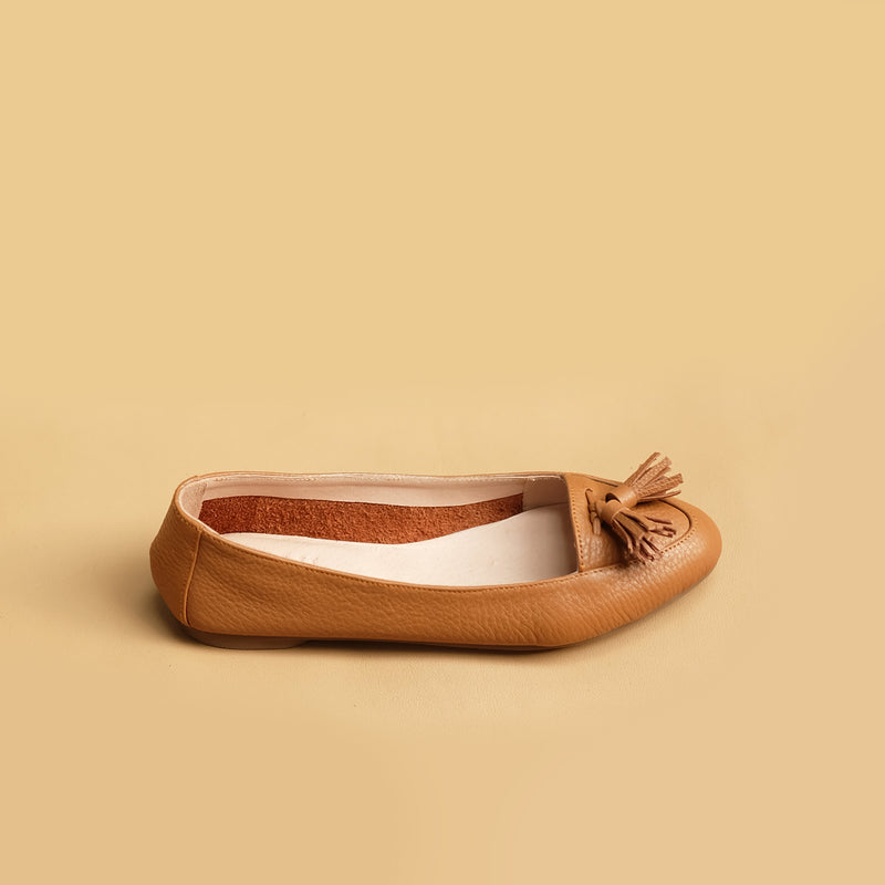 Annelle in Tan Genuine Leather (Pre-Order)