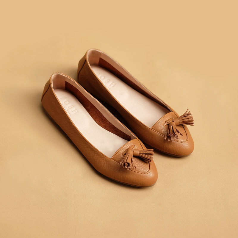 Annelle in Tan Genuine Leather (Pre-Order)