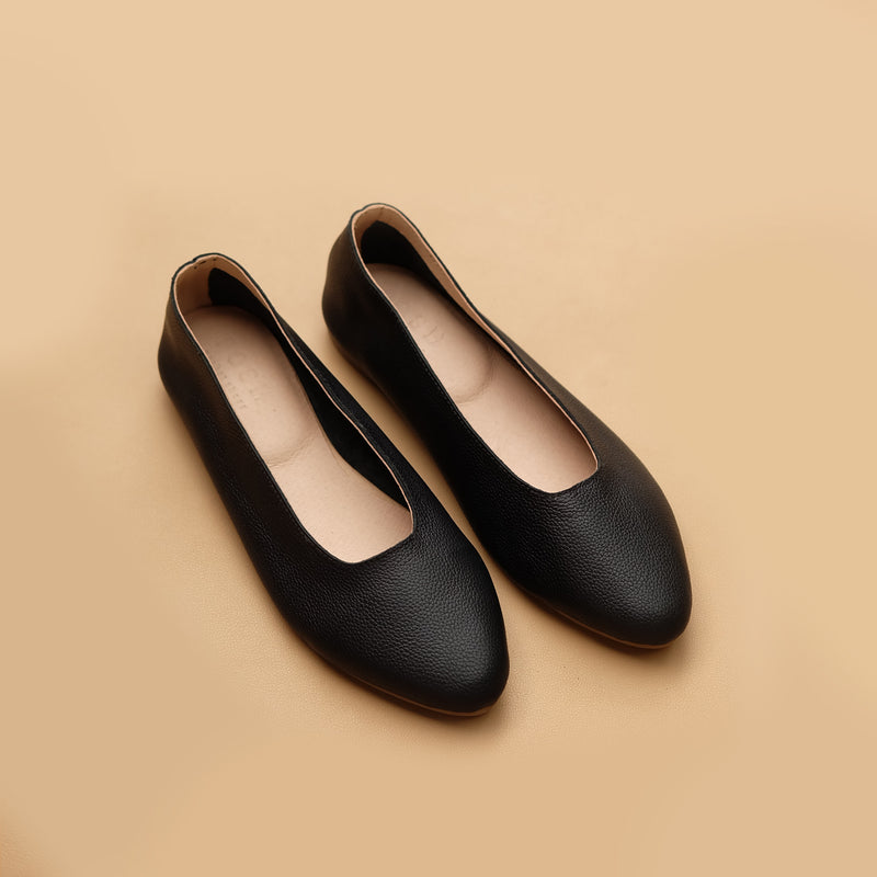 Dailey Shoe in Pebbled Black (Pre-Order)