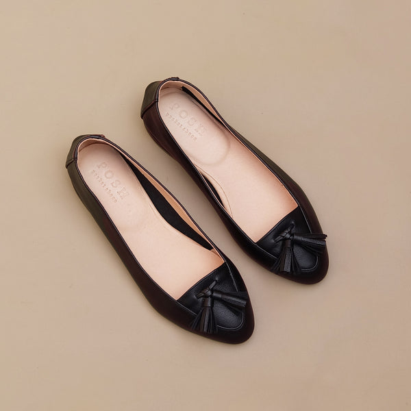 Annelle with Low Heel in Black (Pre-Order)