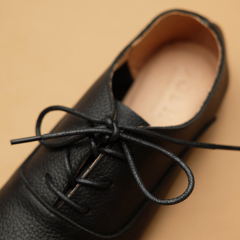Sunday Shoe in Pebbled Black (Pre-Order)